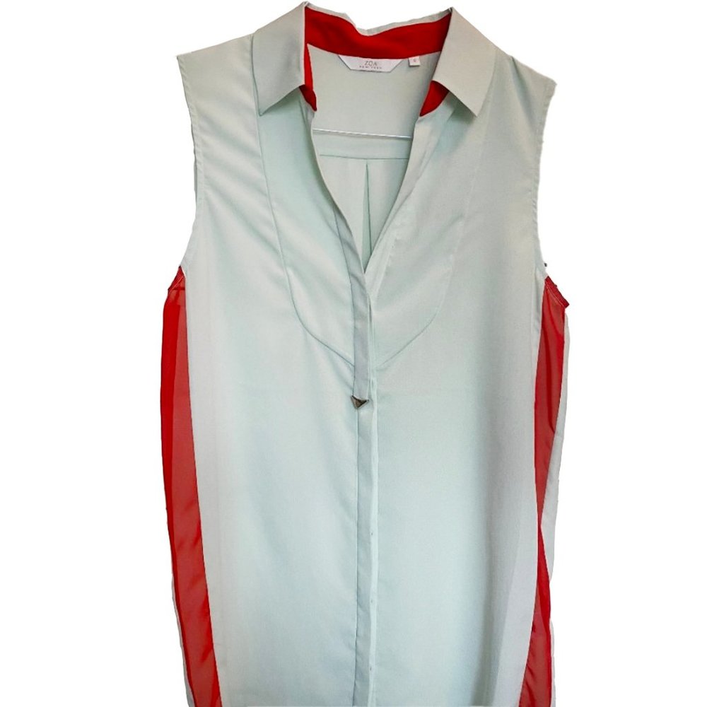 🆕 Anthropologie Zoa New York Sleeveless Top Sz S